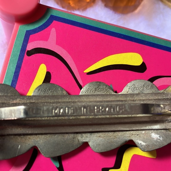 Vintage Danforth Pewter Hair Clip - Picture 6 of 9